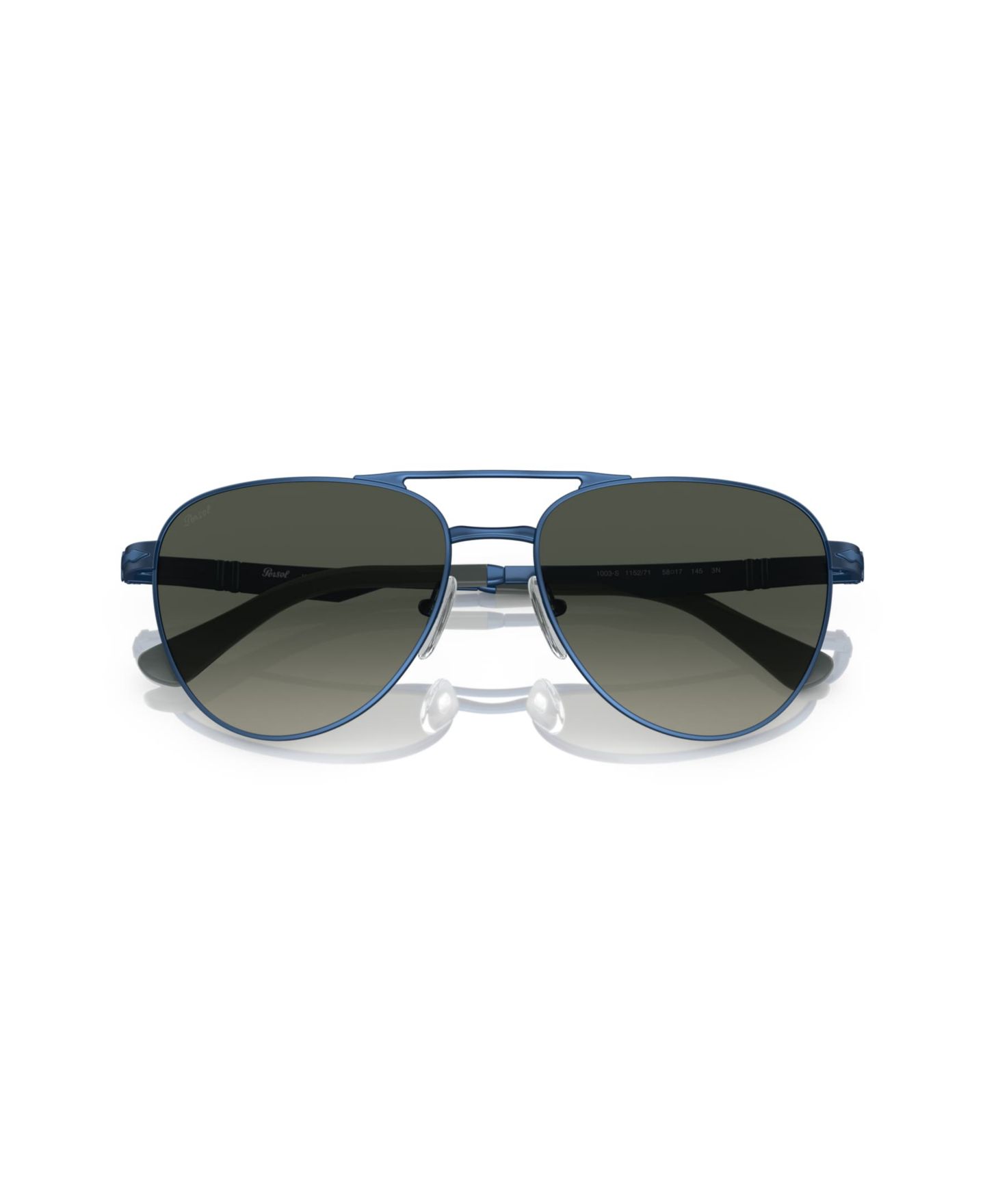 Солнцезащитные очки Persol Unisex Pilot, PO1003S, цвет: Синий — фото 5