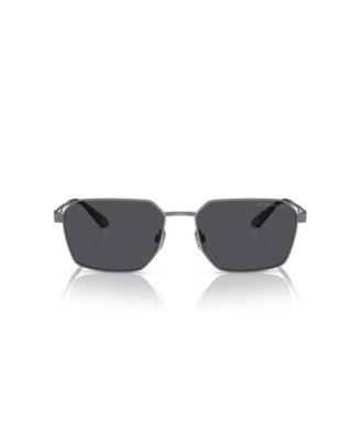 Men's Rectangle Sunglasses, EA2140