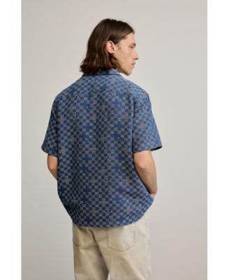 Men's checkered shirt