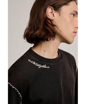 Men's Plain t-shirt detail