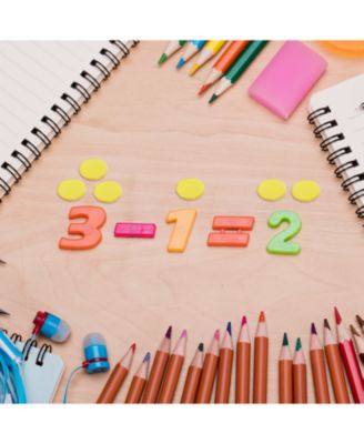 500 Pieces of 3/4-inch Plastic Transparent Bingo Chips for Bingo Game Party