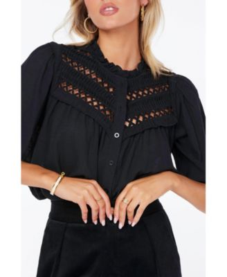 Women's Bishop + Young Chelsea Detail Blouse