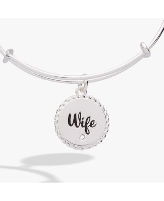 Wife 'True Love Stories Never Have Endings' Charm Bangle