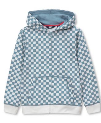 Boys Full Zip French Terry Hooded Sweatshirt