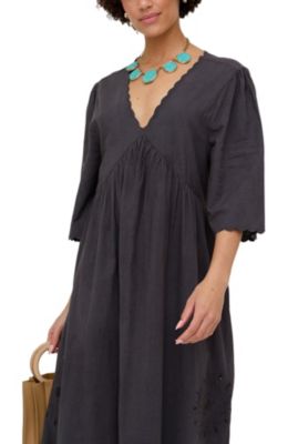 grey boho dress Women's Gray Maxi Dresses Pet pig clothes