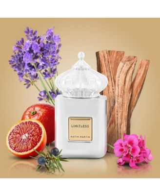 Matin Martin Limitless - Woody Aromatic Perfume for Men - Men Perfume with Cedar, Vetiver Notes - Long-Lasting Men's Fragrances - Travel Size - 3.4 oz