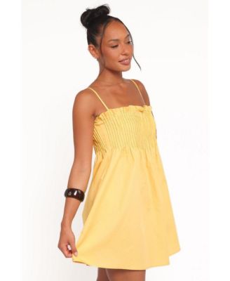 Women's Pleated Mini Dress