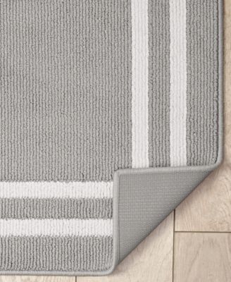 Double Border Runner Rug, 22" x 6''