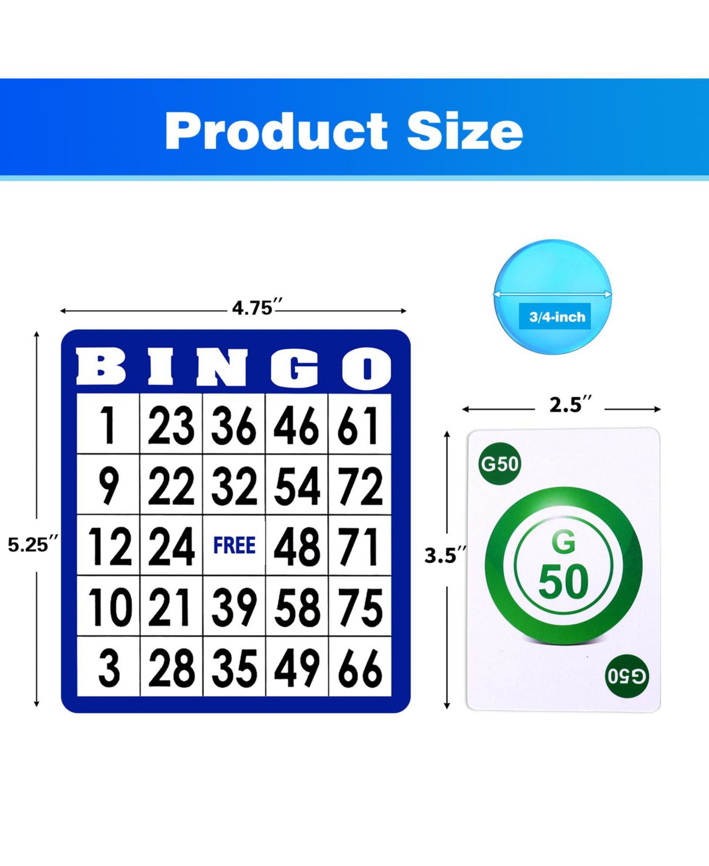 Детские игрушки GSE Games & Sports Expert Bingo Game Set — фото 2