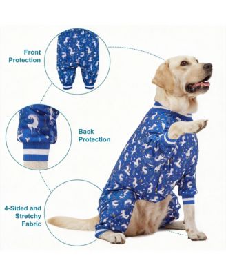 Large Dog Comfortable Pajamas for Recovery and Sleep