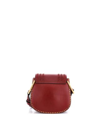 Small Hudson Handbag Whipstitch Leather