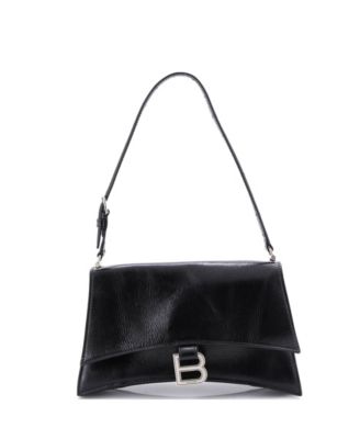 Small Hourglass Sling Shoulder Bag Leather