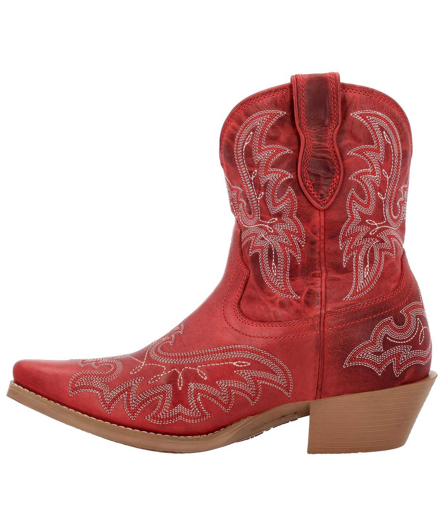 Женские ботинки Durango Shyloh Pony Boot, цвет: Малиновый красный — фото 5