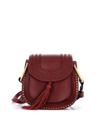 Small Hudson Handbag Whipstitch Leather