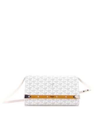 PM Monte Carlo Clutch with Strap Coated Canvas