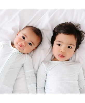 Toddler Boys Cloud Stripe Pajama Set