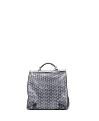 Saint Leger Briefcase Backpack Coated Canvas