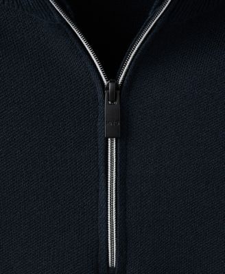 Men's Comfort Stretch Zip-Up Sweater