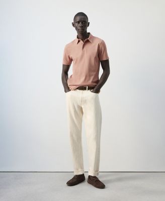 Men's Slim Fit Pique Polo Shirt