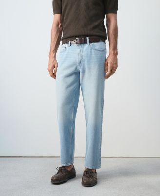 Men's Sammy Cropped Carrot-Fit Jeans