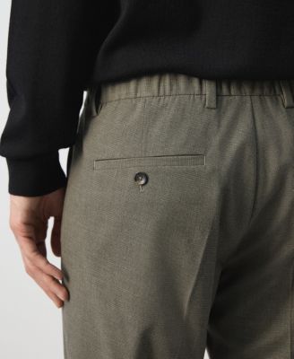 Men's Slim-Fit Cropped Pants