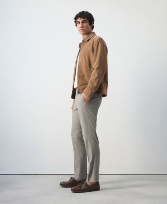 Men's Slim-Fit Cropped Pants