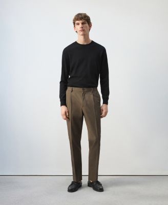 Men's Regular-Fit Pleated Pants