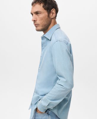 Men's Cotton Denim Shirt