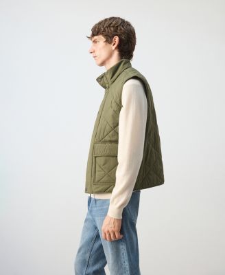 Men's Lightweight Quilted Water-Repellent Quilted Vest