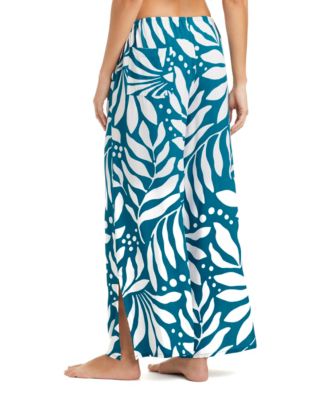 Women's Catch The Wave Printed Cover-Up Pants