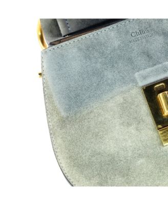 Mini Drew Crossbody Bag Leather and Suede