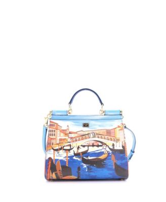 Medium Miss Sicily Bag Printed Leather