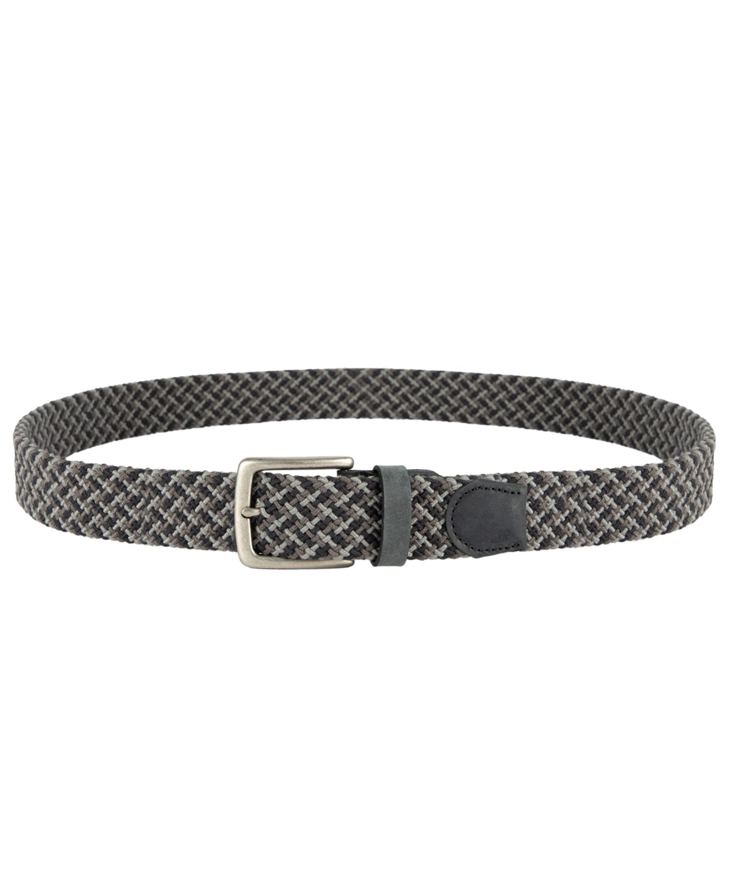 Мужской ремень Tommy Bahama 38 MM Stretch Web Belt, цвет: Чёрный — фото 3