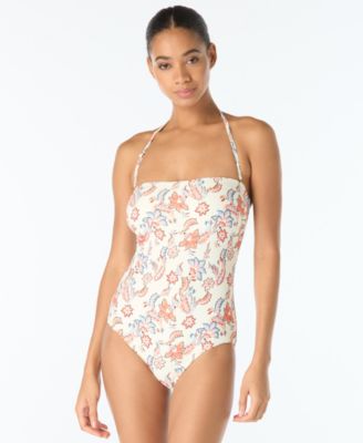 Women's Bandeau Neck One-Piece Swimsuit