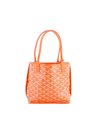 Mini Anjou Reversible Tote Coated Canvas