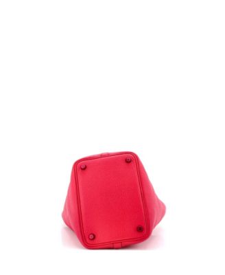 PM Monochrome Picotin Lock Bag Clemence