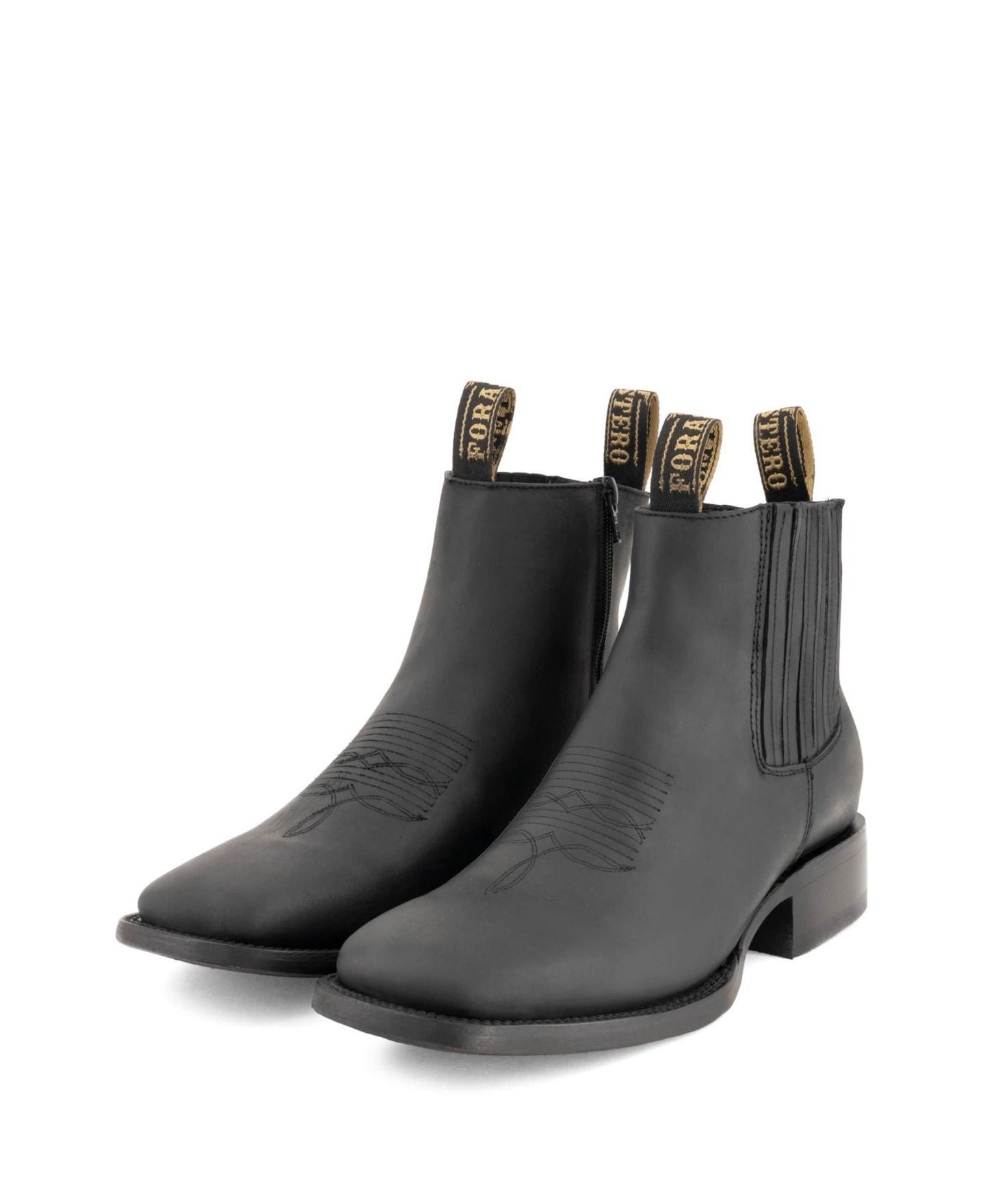 Мужские ботинки Forastero Leather Chelsea Booties, цвет: Чёрный — фото 3