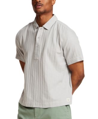 Men's Short-Sleeve Solid 100% Cotton Polo Shirt
