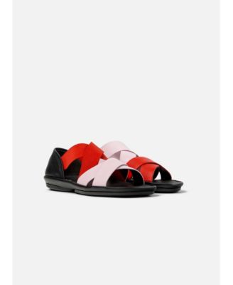 Women's Right Isla Twins Leather X-Strap Sandal