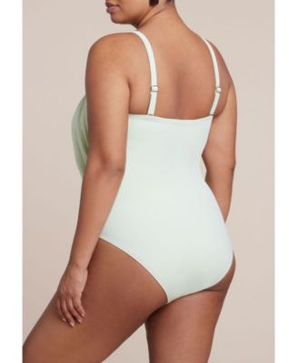 Women's Crossover Strapless One Piece