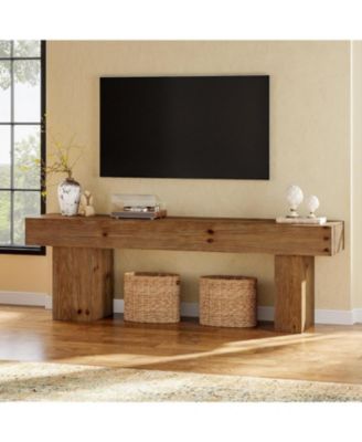 Solid Wood TV Stand, for 55/60/65/75-Inch Television