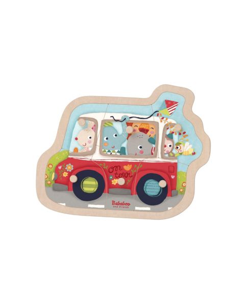 Детский пазл Bababoo and friends Friends on Tour Discovery Puzzle, цвет: Open Miscellaneous