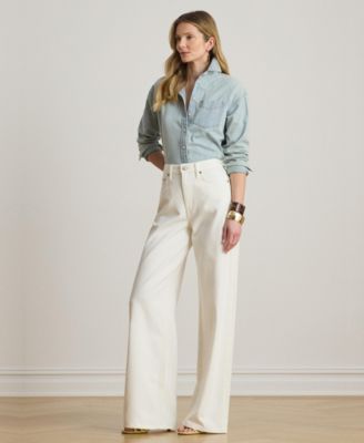 Women's Relaxed-Fit Long-Sleeve Shirt