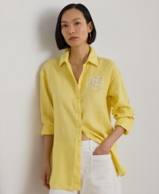 Women's Long-Sleeve Oversized Shirt