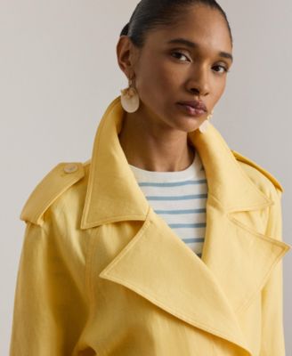 Women's Double-Breasted Trench Coat