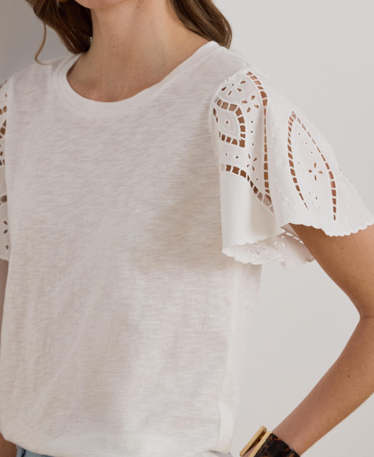 Lauren Ralph Women's Crewneck Top