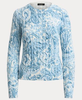 Women's Long-Sleeve Crew Neck Sweater