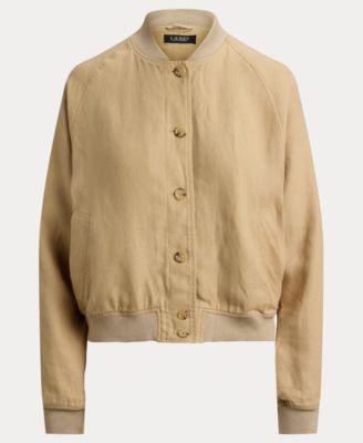 Women's Baseball Collar Bomber Jacket