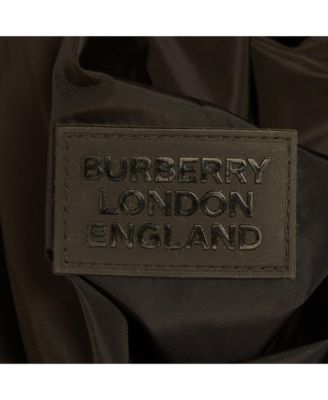 Men's Check Synthetic Reversible Hooded Jacket