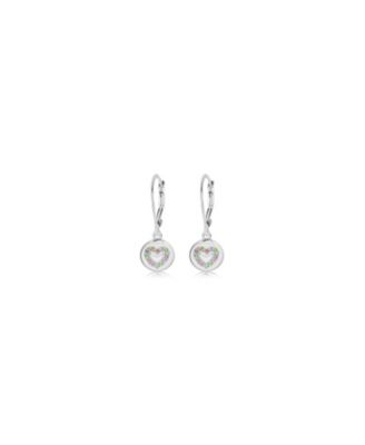 Chanteur Girls Heart Hypoallergenic Earrings with Sterling Silver Leverbacks 99$